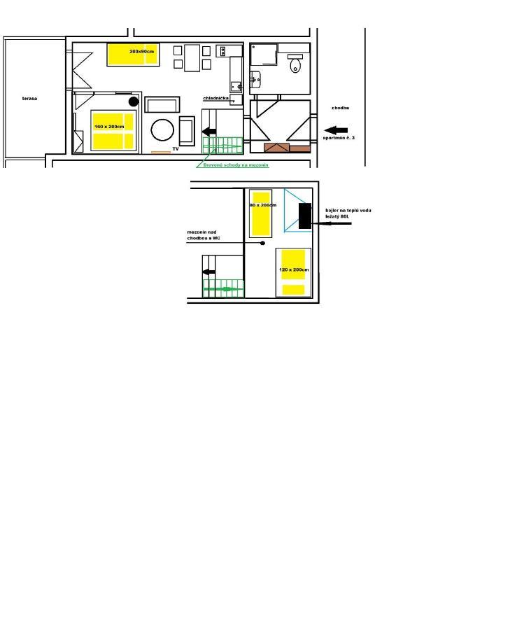 Apartmán&štúdio Tyrkys Spiežovec Donovaly Exterior foto